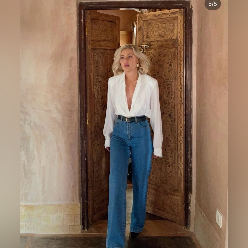 Na-KD Laura Jade Stone Collections Blue Jeans for Women